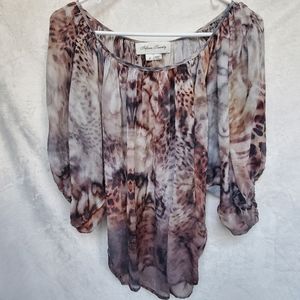 Fifteen Twenty sheer blouse